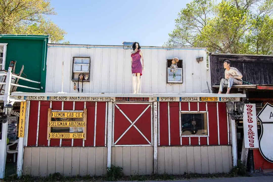 Shop on main street in Seligman Arizona