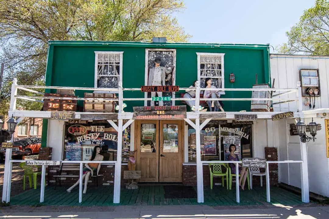 Shop on main street in Seligman Arizona