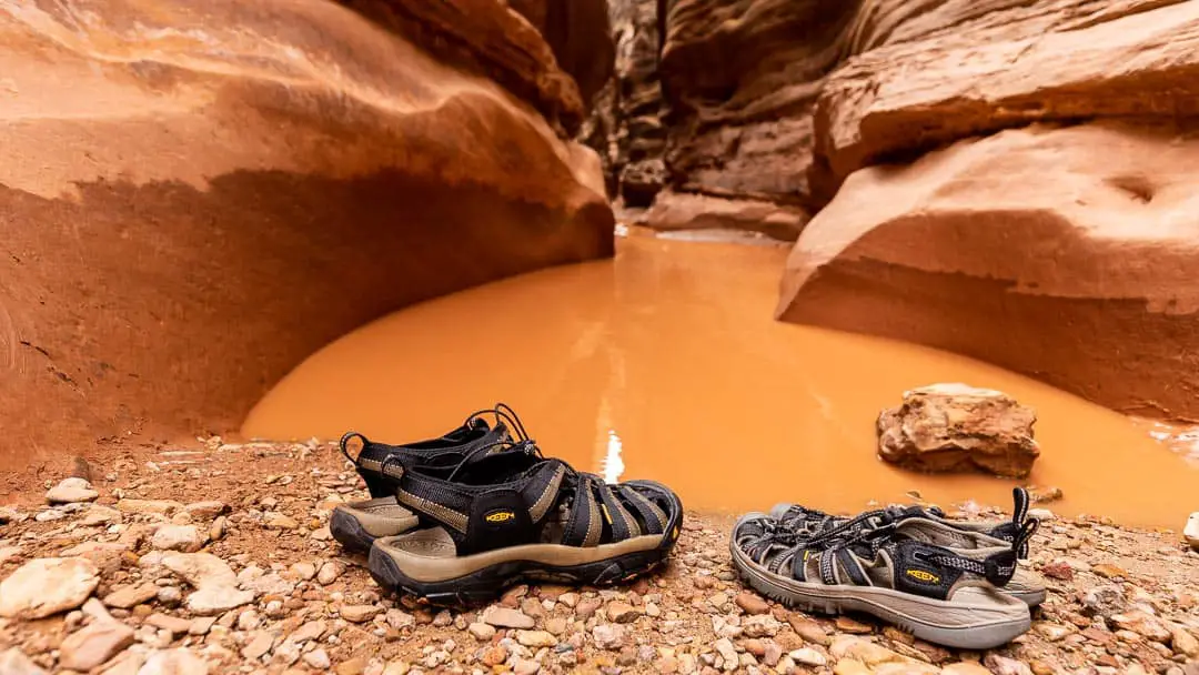 Have the right gear for hiking slot canyons in Utah