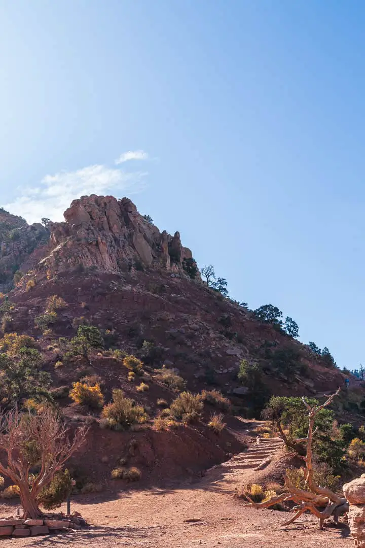 Mid-point of the South Kaibab Trail