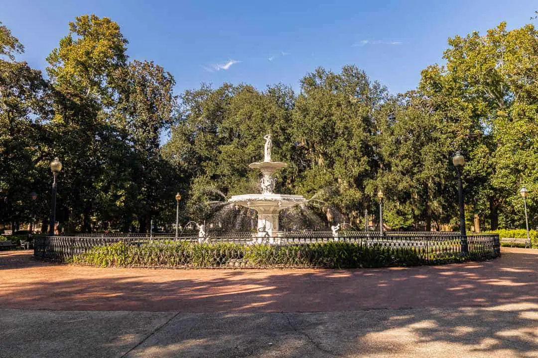 The fountain in Forsyth Park