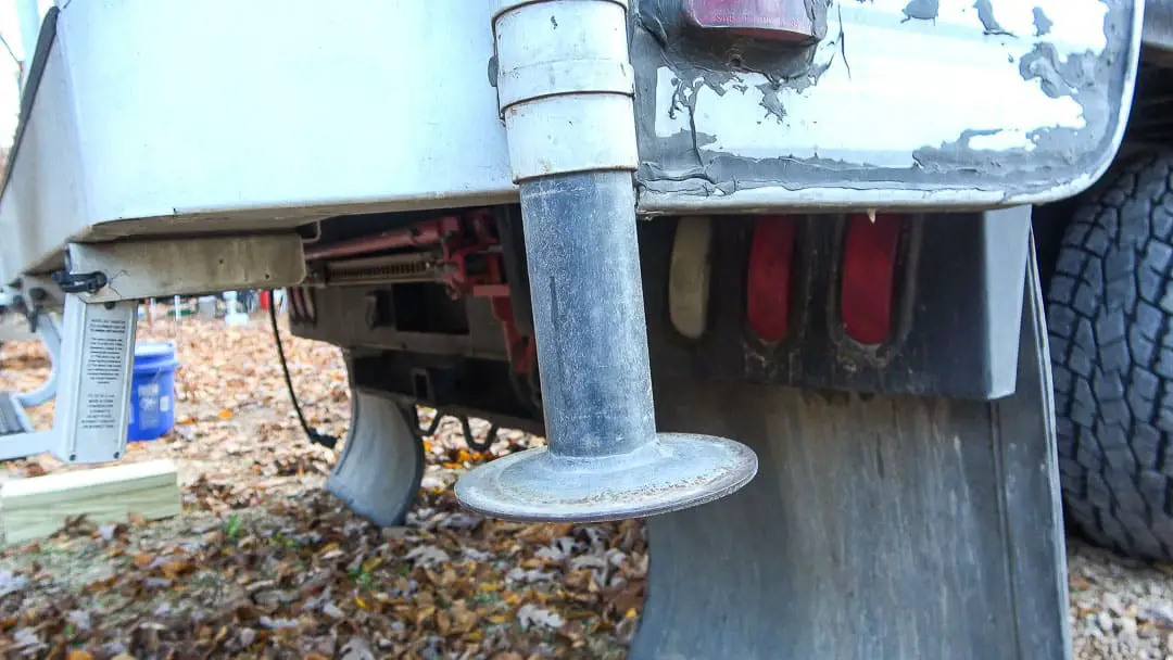 Raising Truck camper jacks