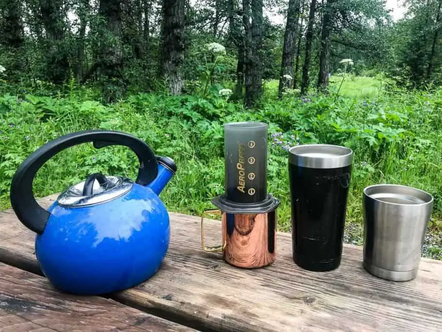 Aeropress coffee maker is one of the best rv coffee makers