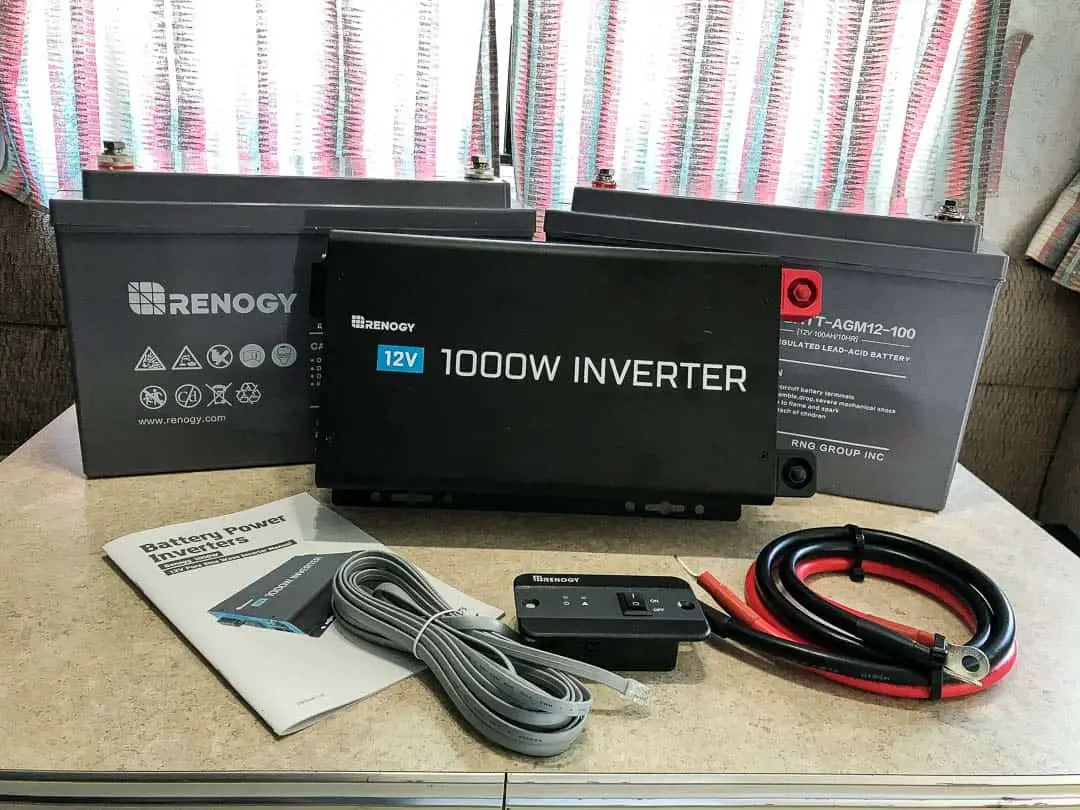 Inverter for truck camper