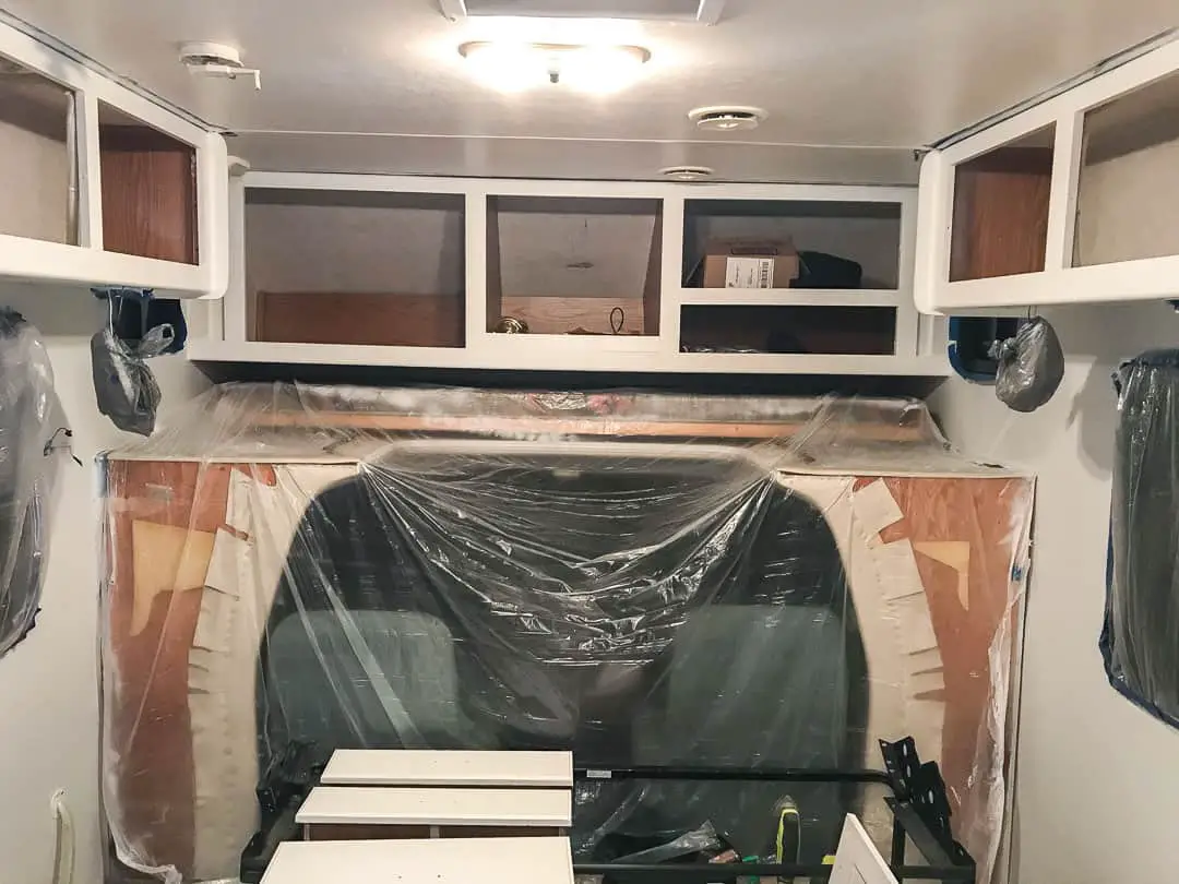 How to paint Rv walls and cabinets